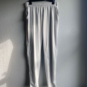 White Nike Soccer Sweatpants XL (fits like L) - Excellent Condition